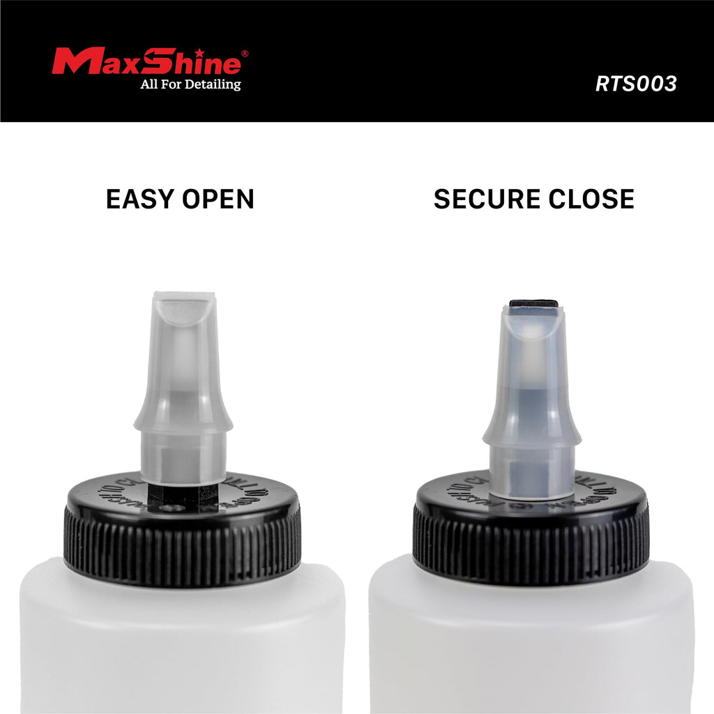 Compound Polish Wax Dispenser Bottle with Self Cleaning Cap - 400ml
