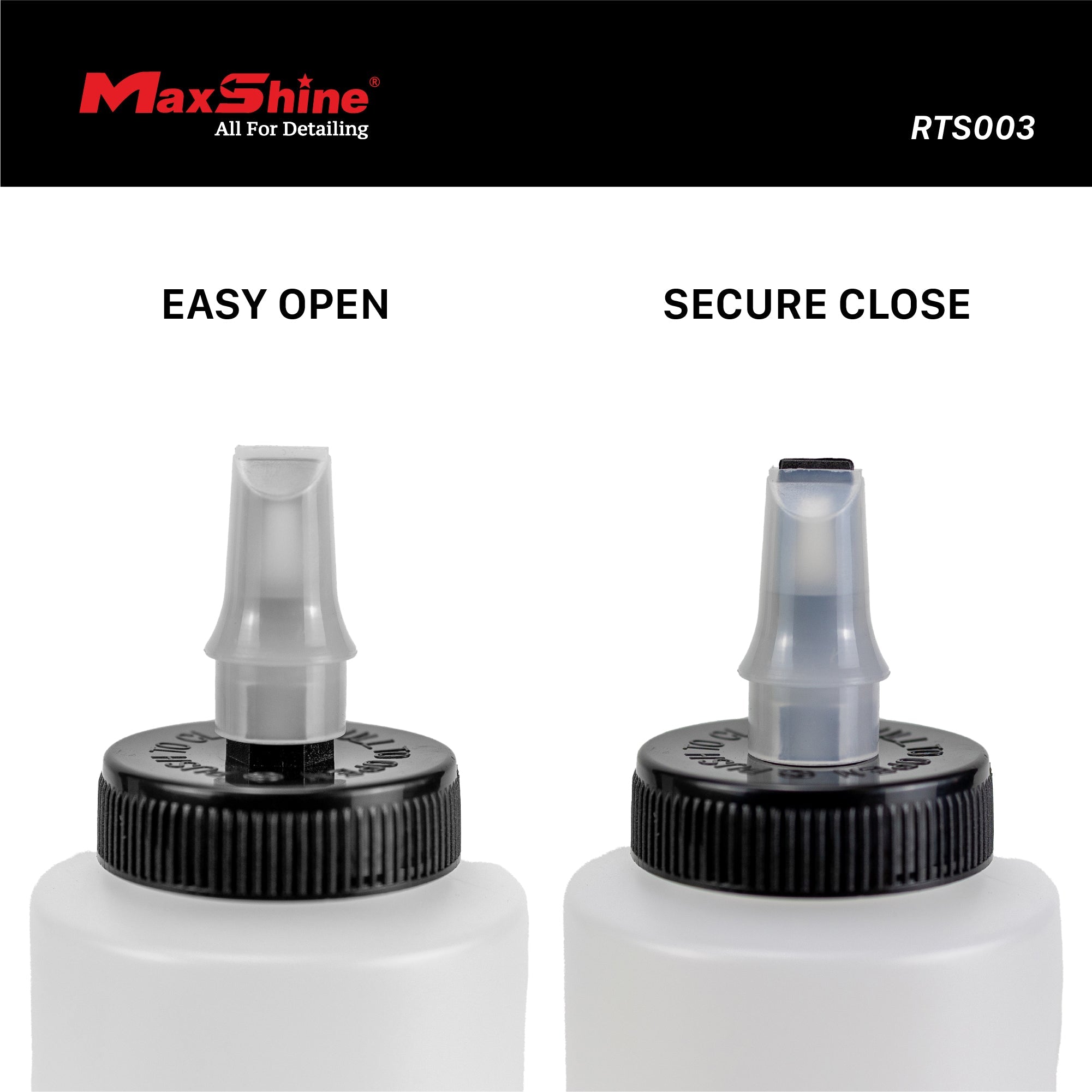 Compound Polish Wax Dispenser Bottle with Self Cleaning Cap - 400ml