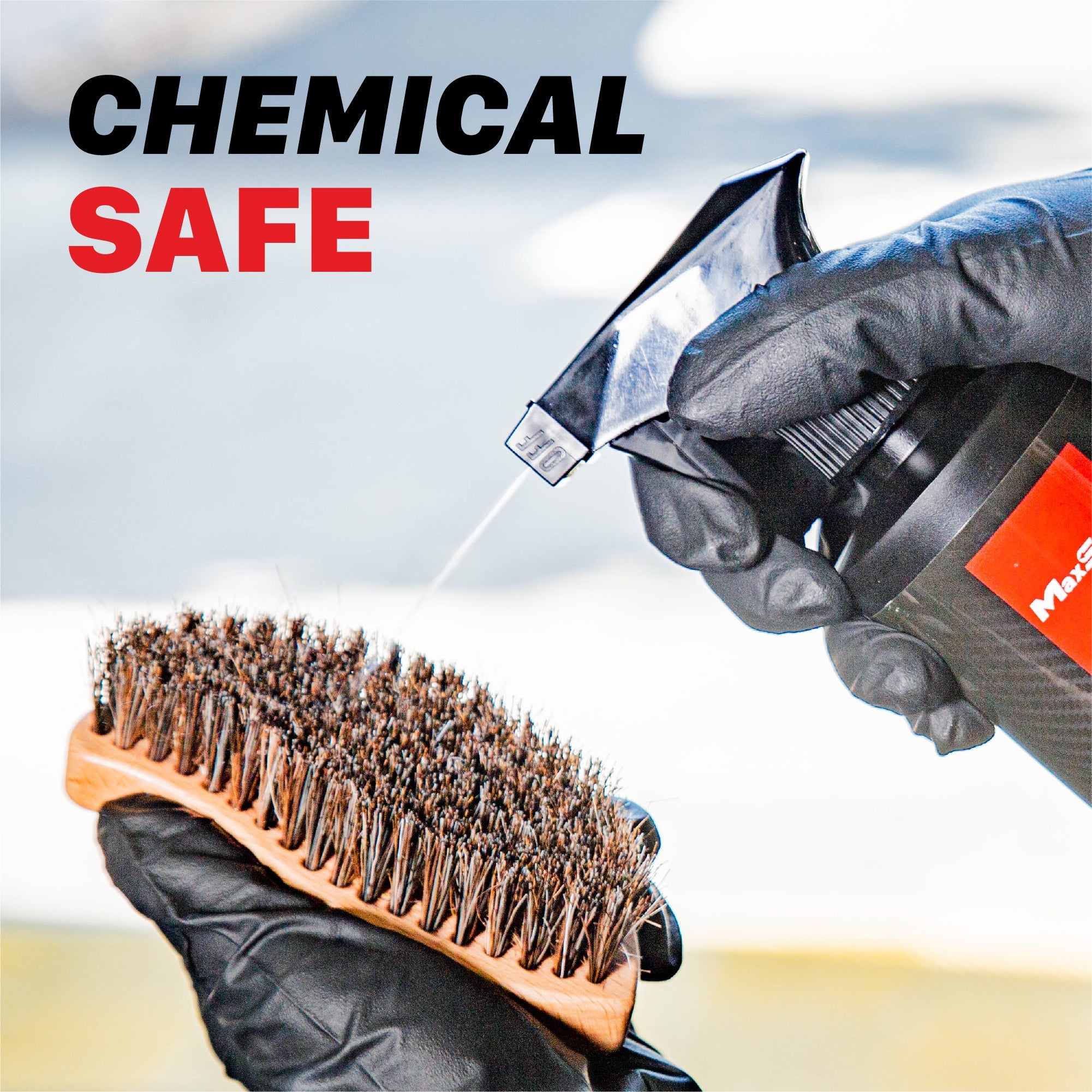 Brush for Cleaning Car Interior | Ergonomic Interior Detailing Brush