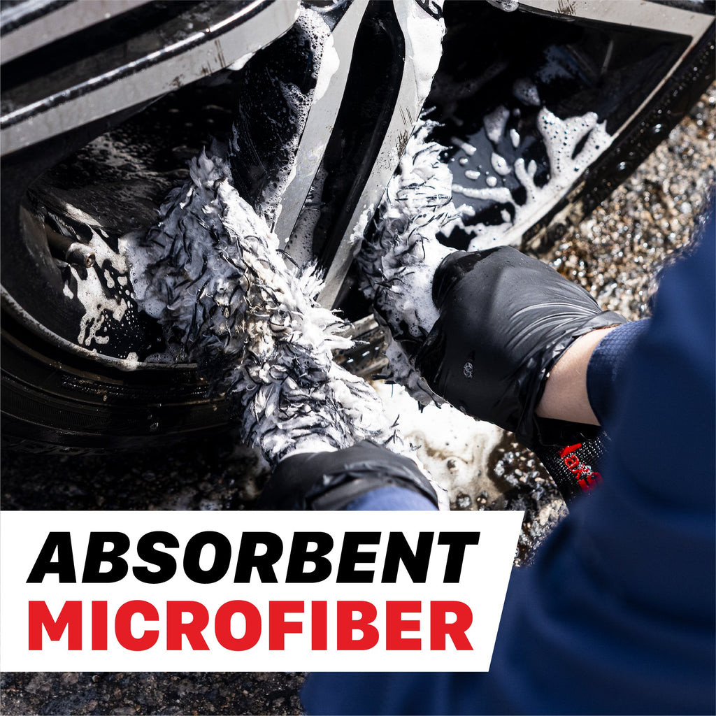 Microfiber Wheel Scrubbing Belt - 2 Pack