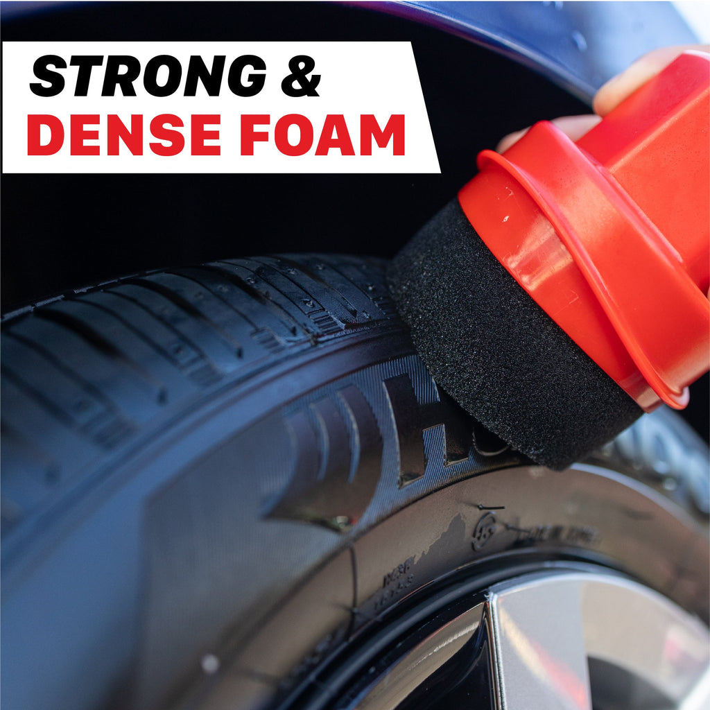 Tire Shine Applicator | Dressing Applicator with Cover