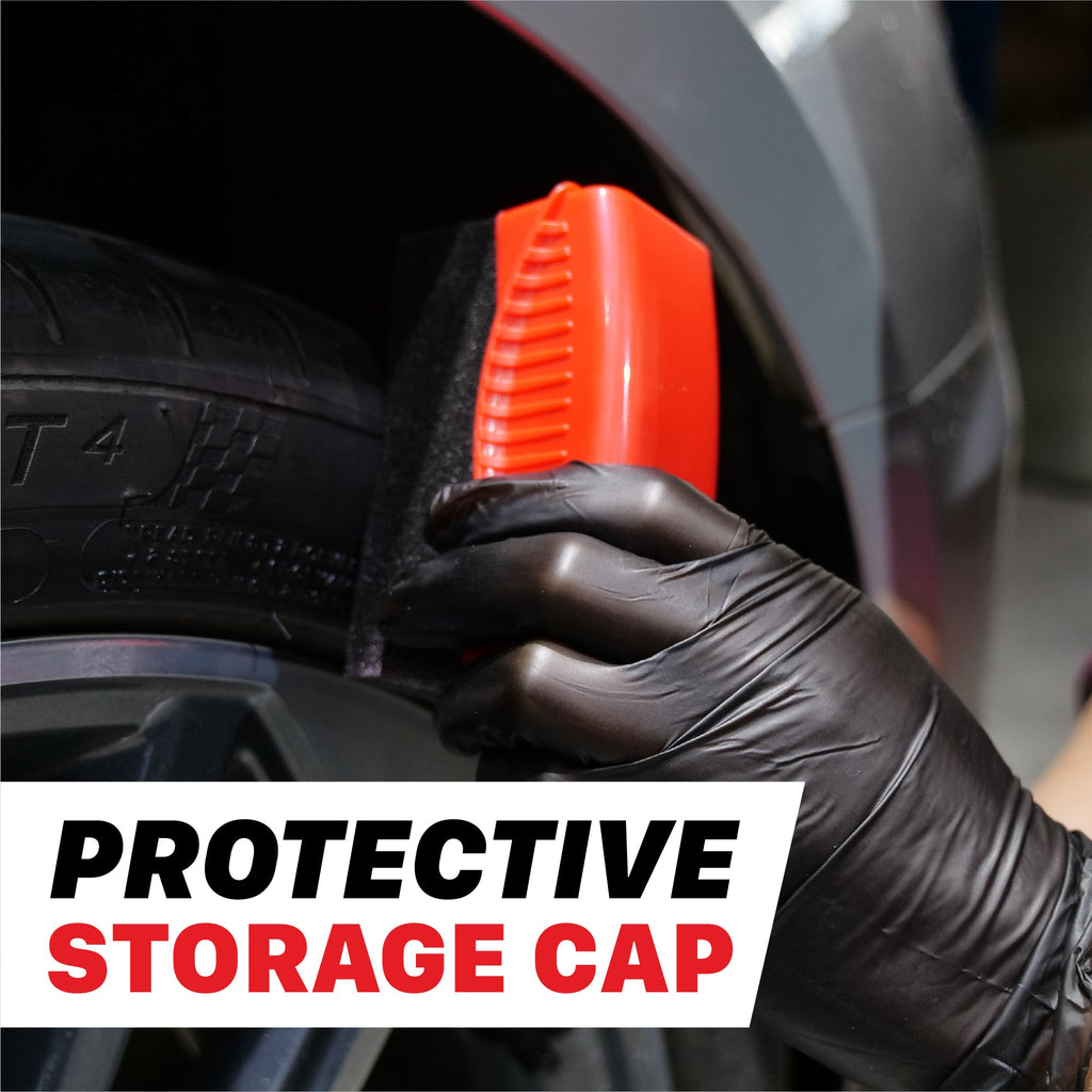 Tire Shine Applicator | Dressing Applicator with Cover