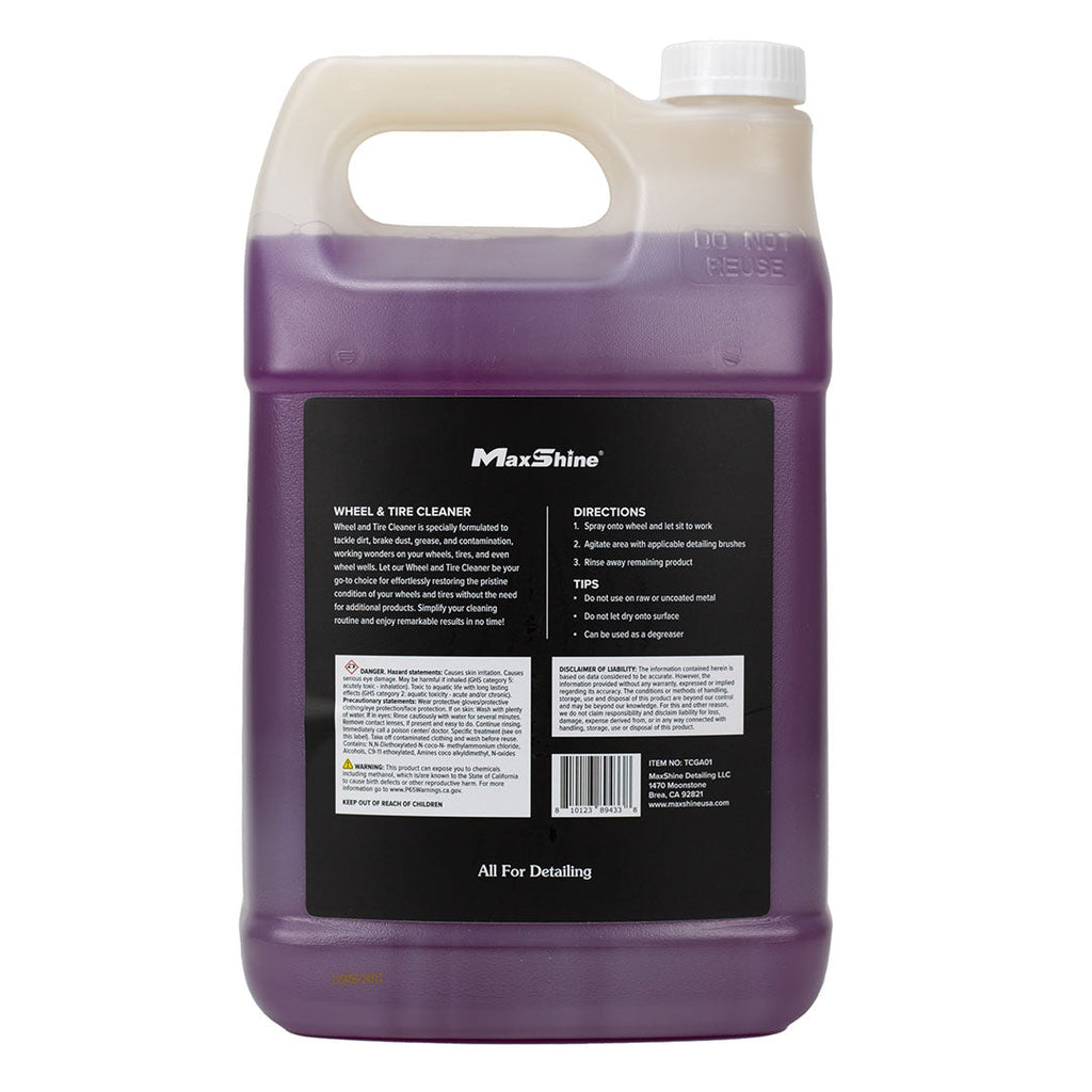 Wheel and Tire Cleaner - 16oz, 1gal [New Formula]